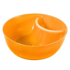 7inch Divided S-Shaped Two Compartments Cereal Bowl