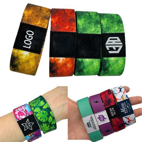 Stretchy Elastic Band Event Wristband