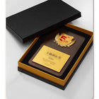 Custom Walnut Plaque with Honor Medals