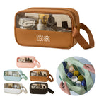 Semi-Transparent Cosmetic Bag