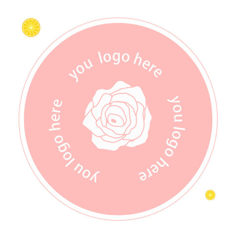 Round Plastic Promotional Fan