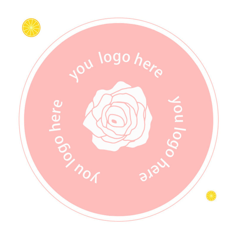 Round Plastic Promotional Fan