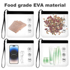 EVA Reusable TSA Approved Security Clear Toiletry Travel Bag
