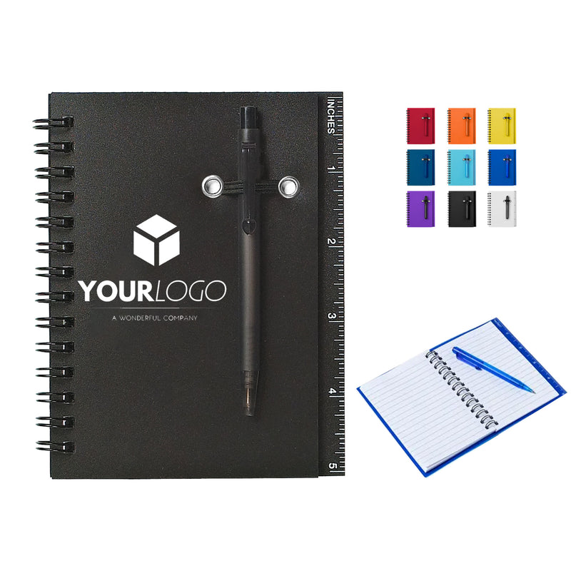 Imprinted Spiral Notebook & Pen