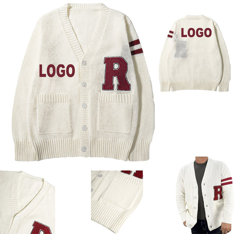 Casual Knitted Cardigan Sweater Jacket
