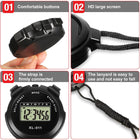 Multifunctional Outdoor Digital Stopwatch