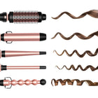 Women's 5-in-1 Multi-Function Curling Iron Set