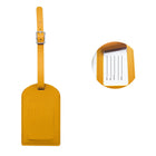 Metal Buckle Leather Luggage Tag