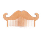 Pocket Handlebar Moustache Styling Wooden Beard Comb