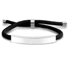 Engravable Adjustable Braided Rope Bracelet
