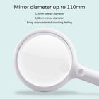 30X Rechargeable Magnifier With LED Light