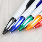 Football Shape Plastic Push Button Ballpoint Pen