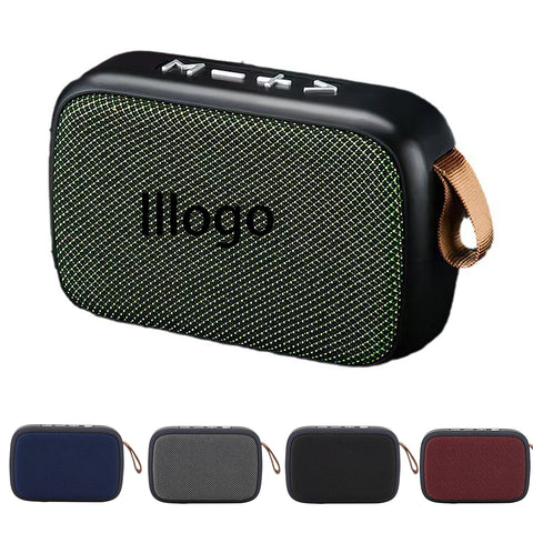 Fabric Bluetooth Speaker with Card Slot