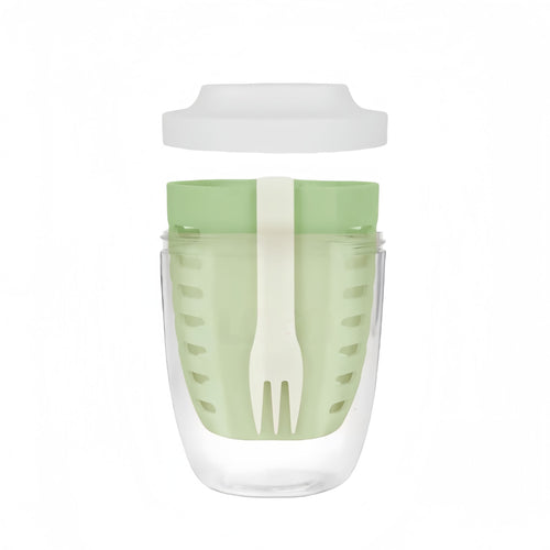 20Oz Fruit Salad Storage Cup With Lids And Fork