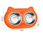 Pet 2 Stainless Steel Dog Bowl
