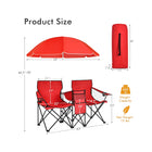 Leisure Beach Sunshade Double Chair