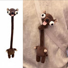Long Neck Plush Bag Charm For Backpack