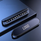 Temporary Parking Contact Number Plate for Cars