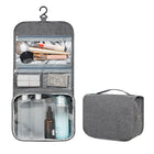 Foldable Transparent Window Portable Hanging Wash Bag