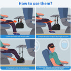 Portable Airplane Foot Rest Length Adjustable