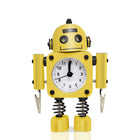 Stainless Steel Robot Alarm Clock