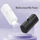 5000mAh Portable Mobile Phone Charger with Light