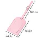 PU Leather Luggage Label Suitcase ID Tag