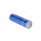 Flashlights 9 Led Mini Aluminum Flashlight With Lanyard
