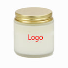 Frosted Glass Scented Candle Jar