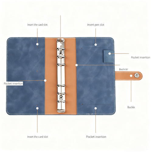 A5 Softcover Loose-leaf Notebook
