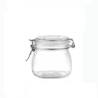 17OZ Glass Seal Airtight Food Storage Containers Honey Jar