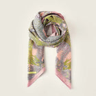 Full Color Custom 35" Silk Feeling Bandanas for Women Girls
