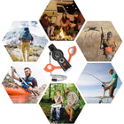 7 in 1 Loud Survival Safety Whistle with Lanyard