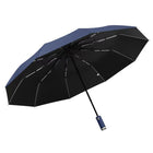 LED Flashlight Auto Open/Close Folding Umbrella