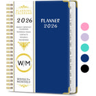 2026 A5 Spiral Calendar Notebook - English