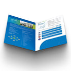 Full Color Gloss Two-Pocket Presentation Folder