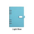 Refillable Leather A5 Loose Leaf Notebook
