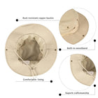 Foldable Sun Visor Bucket Hat Upf 50+