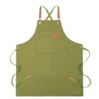 Baking Shop Work Canvas Apron With Adjustable Straps