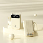 Quad-Cable Power Bank With Display