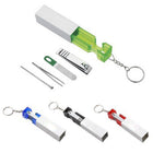 Portable Manicure Pillars Set Keychain