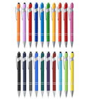Soft-Touch Aluminum Pen W/ Stylus