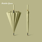 16-Rib Straight Shaft Automatic Umbrella