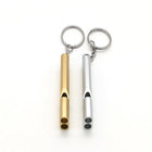Dual-Hole High-Frequency Aluminum Whistle