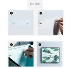 Hanging Bathroom Mural Clothes Organiser with Phone Bag