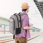 Travel Laptop Backpack Usb Charging Port Water Resistant Bag