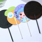 Round Plastic Promotional Fan