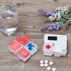 4-Alarm Pill Reminder Digital Timer & Detachable Boxes