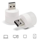 Mini Round Usb Plug Lamp Eye Protection Reading Night Light
