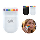 Rainbow Face Crayons